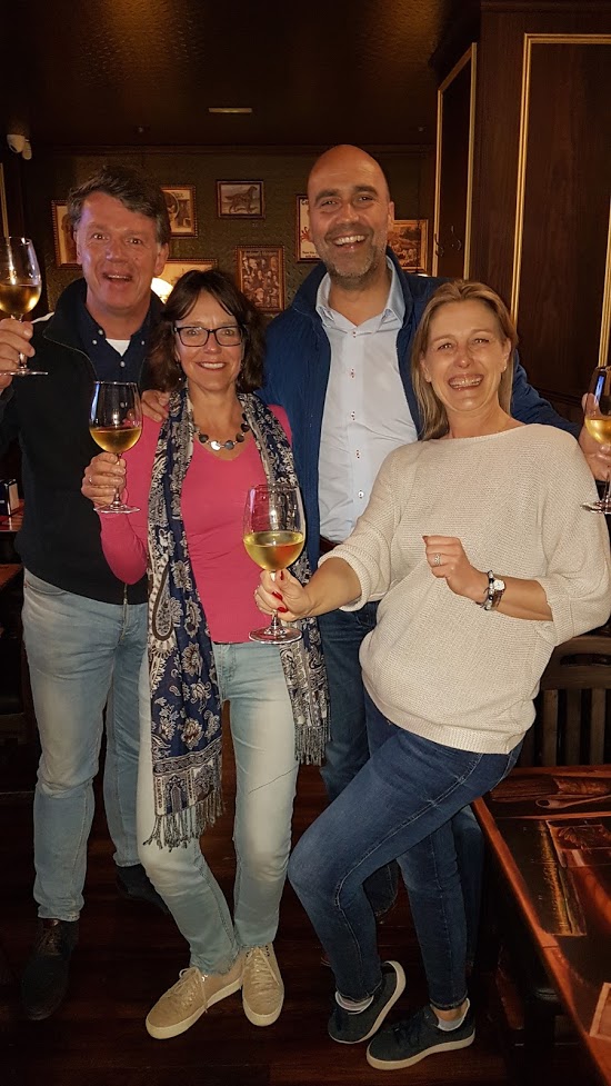 Mark en Irene Pel en Peter en Alexandra Kiel